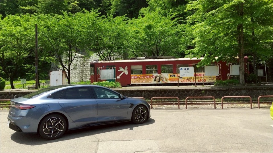 SEALに乗って「北濃駅」に行ってきました🚗